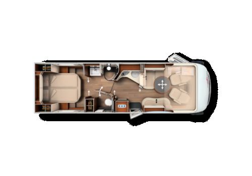 Autocaravana Integral CARTHAGO Chic E-line I51 QB Linerclass de Ocasión