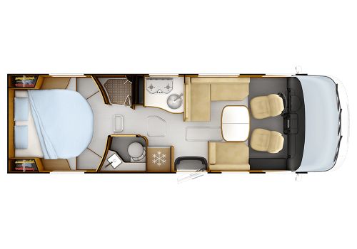 Autocaravana Integral RAPIDO Distinction i190 ALDE de Ocasión