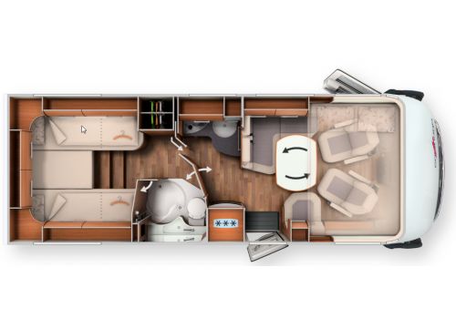 Autocaravana Integral CARTHAGO c-tourer I 148 de Ocasión