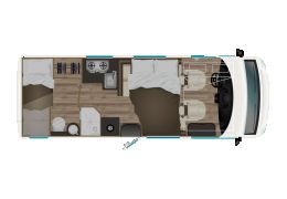 Autocaravana Integral ITINEO SBD700 Nueva en Venta