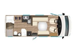 Autocaravana Integral ITINEO SBD700 Nueva en Venta