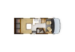 Autocaravana Integral RAPIDO 854F Nueva en Venta