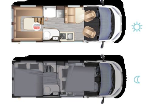 Furgoneta Cámper DREAMER Living Van Select Nueva en Venta