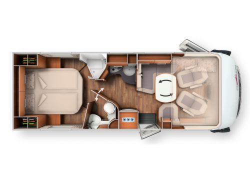 Autocaravana Integral CARTHAGO c-tourer I 150 modelo 2018 de Ocasión