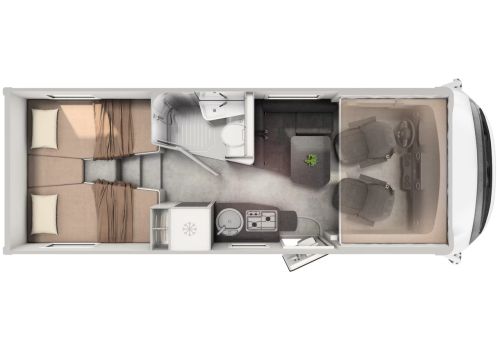 Autocaravana Integral HYMER MC I 580 de Ocasión