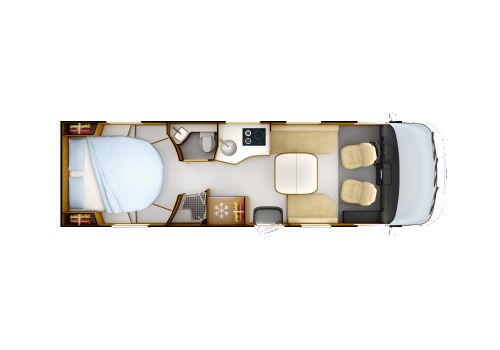 Autocaravana Integral RAPIDO I96M ALDE Nueva en Venta