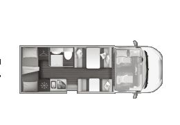 Autocaravana Capuchina ROLLER TEAM Kronos 277M Nueva en Venta