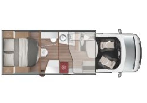 Autocaravana Perfilada ROLLER TEAM Kronos 266 TL Spring Edition de Ocasión