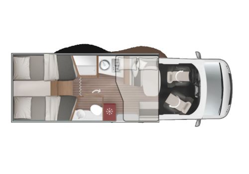 Autocaravana Perfilada ROLLER TEAM Kronos 284 TL Spring Edition de Ocasión