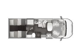 Autocaravana Capuchina ROLLER TEAM Kronos 284 M Nueva en Venta