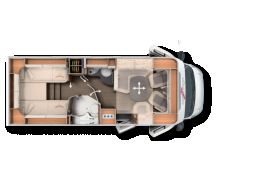 Autocaravana Perfilada CARTHAGO C-Tourer T148 de Ocasión