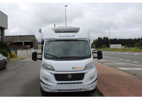 Autocaravana Perfilada SUNLIGHT T-60 modelo 2016 de Ocasión