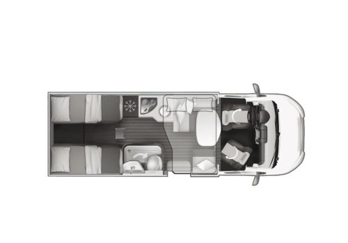 Autocaravana Perfilada ROLLER TEAM Kronos 285 TL Nueva en Venta