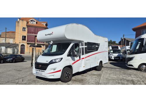 Autocaravana Capuchina SUNLIGHT A68 de Ocasión