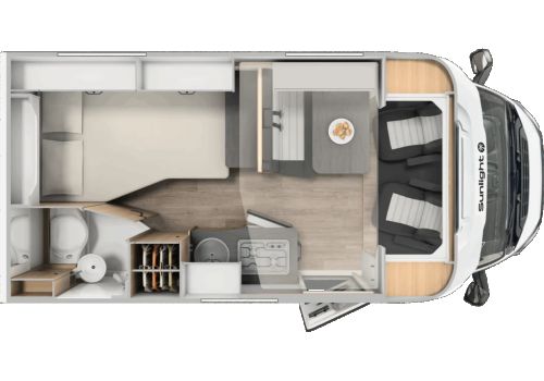 Autocaravana Perfilada SUNLIGHT T58 Adventure Edition modelo 2026 Nueva en Venta
