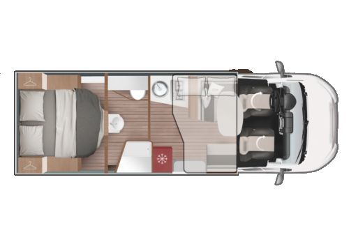 Autocaravana Perfilada ROLLER TEAM Kronos 266 TL de Ocasión
