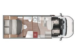 Autocaravana Perfilada ROLLER TEAM Kronos 266 TL de Ocasión