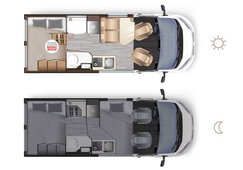 Furgoneta Cámper DREAMER Dreamer D55 Select Nueva en Venta