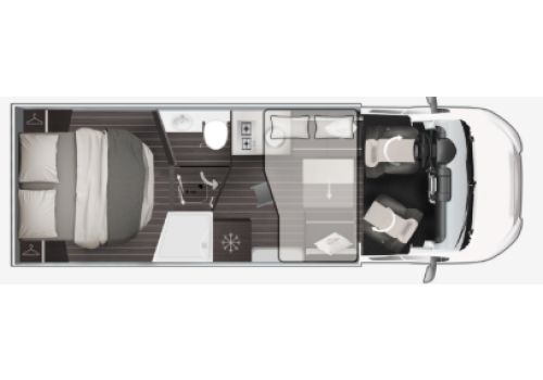 Autocaravana Perfilada ROLLER TEAM Zefiro 267 TL Nueva en Venta