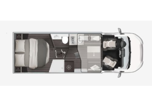 Autocaravana Perfilada ROLLER TEAM Zefiro 267 TL de Ocasión
