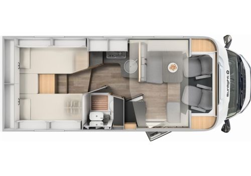 Autocaravana Perfilada SUNLIGHT T66S de Ocasión