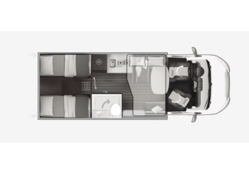 Autocaravana Perfilada ROLLER TEAM Zefiro 285 TL de Ocasión