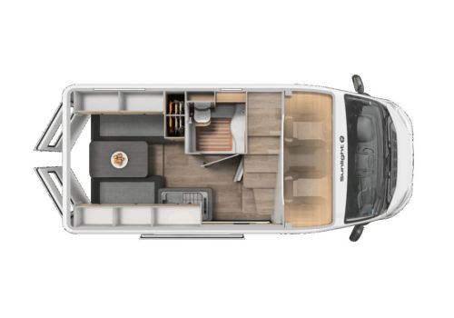 Furgoneta Cámper SUNLIGHT Cliff 540V VanLife Nueva en Venta