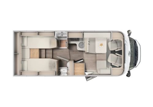 Autocaravana Perfilada CARADO T 447 de Ocasión