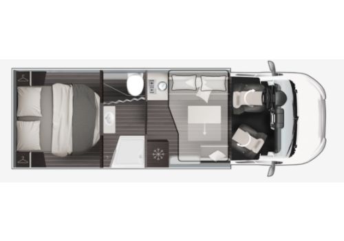 Autocaravana Perfilada ROLLER TEAM Zefiro 266 TL Nueva en Venta