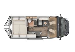 Furgoneta Cámper SUNLIGHT Cliff 600-X RT Nueva en Venta