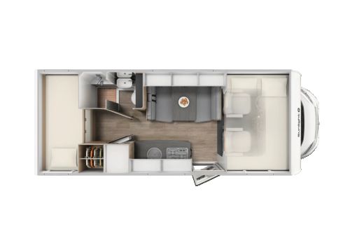 Autocaravana Capuchina SUNLIGHT A68 en Alquiler