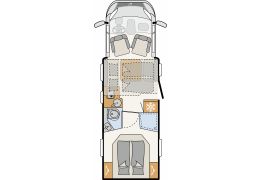 Autocaravana Perfilada DETHLEFFS Just Camp T 7052 DBL Nueva en Venta