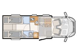 Autocaravana Perfilada DETHLEFFS Just T7052EB Nueva en Venta