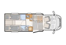 DETHLEFFS Just T7052EB · Autocaravana Perfilada 