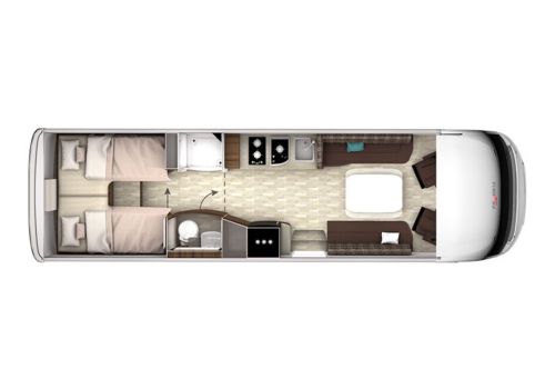 Autocaravana Integral FRANKIA I840GD  F-Line de Ocasión