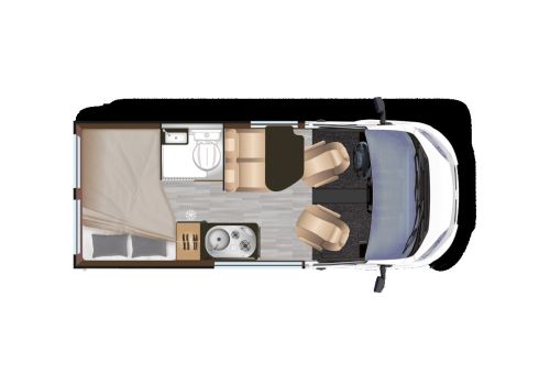 Furgoneta Cámper DREAMER D43UP FUN+ Nueva en Venta