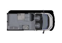 Furgoneta Cámper DREAMER D43UP FUN+ Nueva en Venta