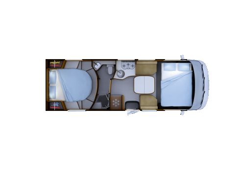 Autocaravana Integral RAPIDO I96M ALDE Nueva en Venta