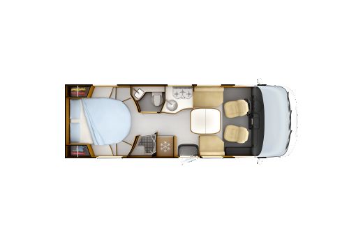 Autocaravana Integral RAPIDO I96M ALDE Nueva en Venta