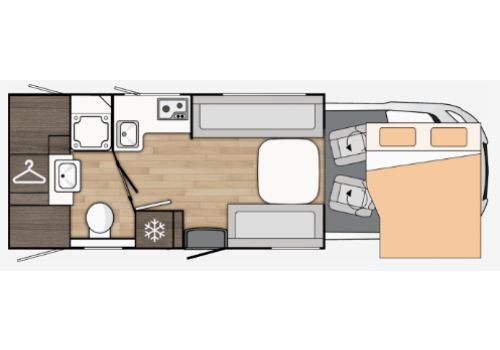 Autocaravana Perfilada BENIMAR Tessoro 488 de Ocasión