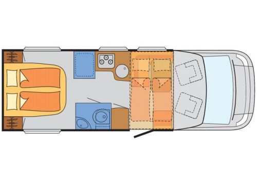 Autocaravana Perfilada SUNLIGHT T-69 L 10 year limited de Ocasión