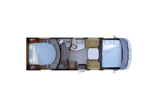 Autocaravana Integral RAPIDO 8096dF de Ocasión
