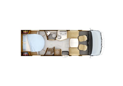 Autocaravana Integral RAPIDO 8096dF de Ocasión