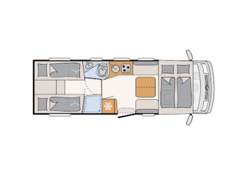 Autocaravana Integral DETHLEFFS Esprit I 7150-2 EB de Ocasión