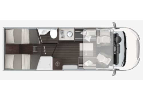 Autocaravana Integral ROLLER TEAM Zefiro 287 INT de Ocasión