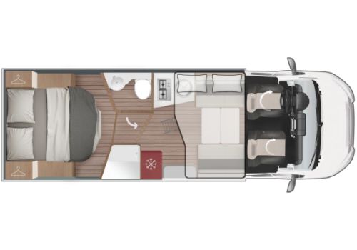 Autocaravana Perfilada ROLLER TEAM Kronos 267 TL Spring Edition de Ocasión