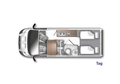Furgoneta Cámper WESTFALIA Amundsen 600E de Ocasión