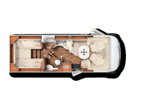 Autocaravana Integral CARTHAGO Chic C-Line 4.9 LE de Ocasión