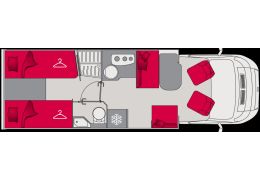 Autocaravana Perfilada PILOTE P746GJ de Ocasión