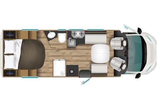 Autocaravana Perfilada ITINEO PM740 Nueva en Venta